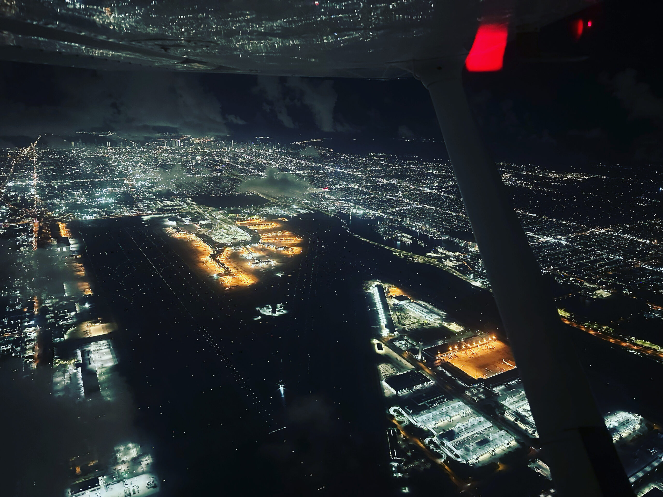 Miami International Airport at Night